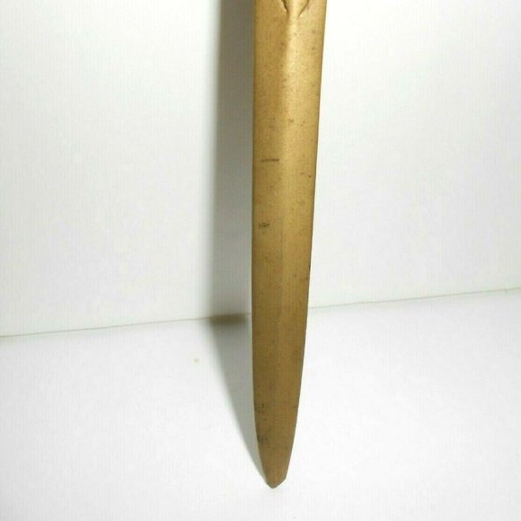 Vintage Office Vintage Brass Unicorn Art Deco Letter Opener 85